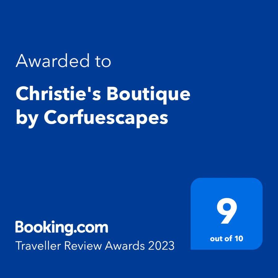 AlepouChristie'S Boutique By Corfuescapes公寓 外观 照片